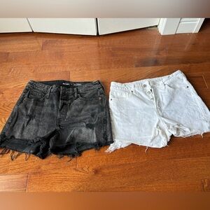Old Navy high rise OG straight shorts size 6